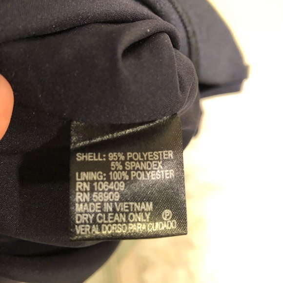 Preston & York - Deep Navy Blue dress - Picture 6 of 6